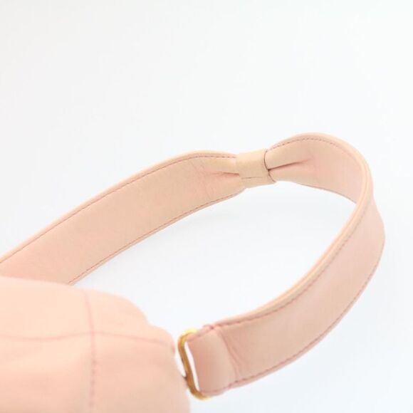 Chanel Matelassé Pink Leather Handbag (Pre-Owned) - Picture 10 of 12